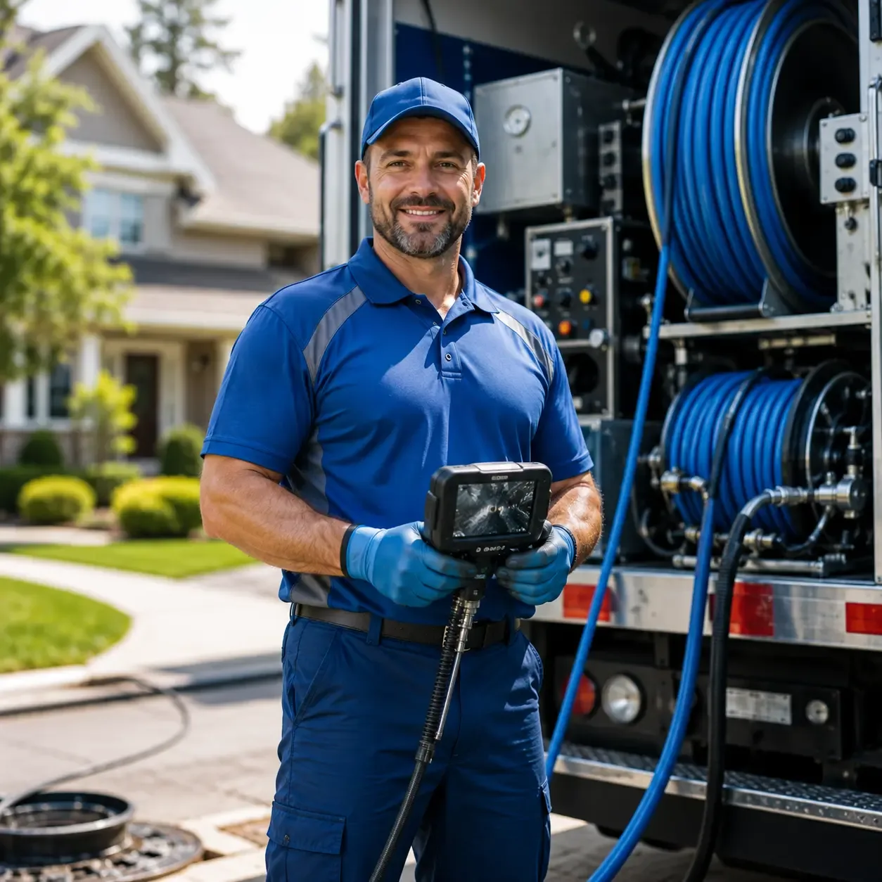 Local outdoor drain cleaning specialists in Gracemont, OK